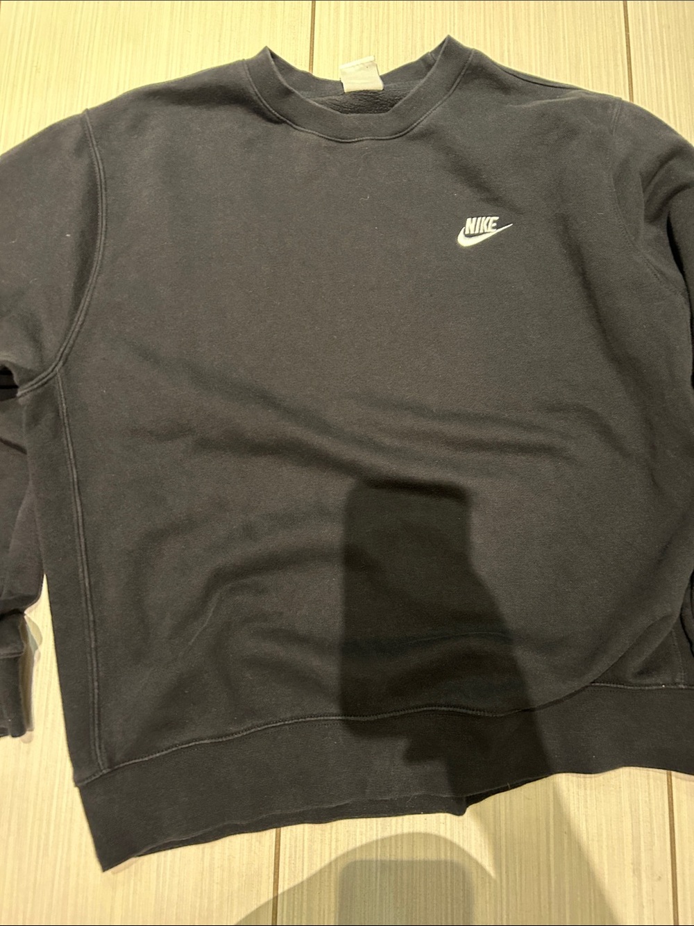 Nike Men's Black Crewneck Sweatshirt
